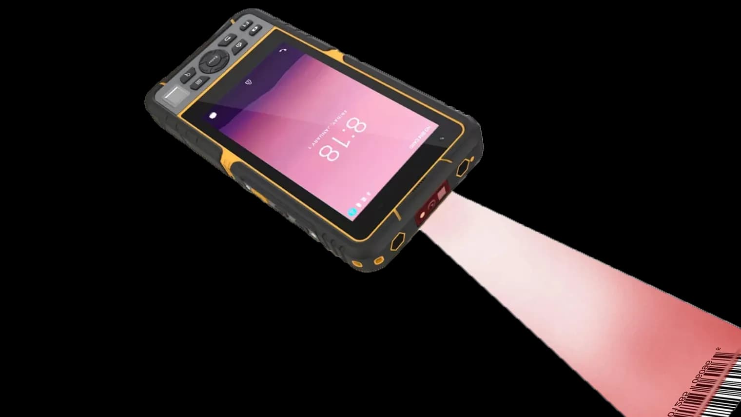 Tablette durcie CW-6 avec lecteur code-barres