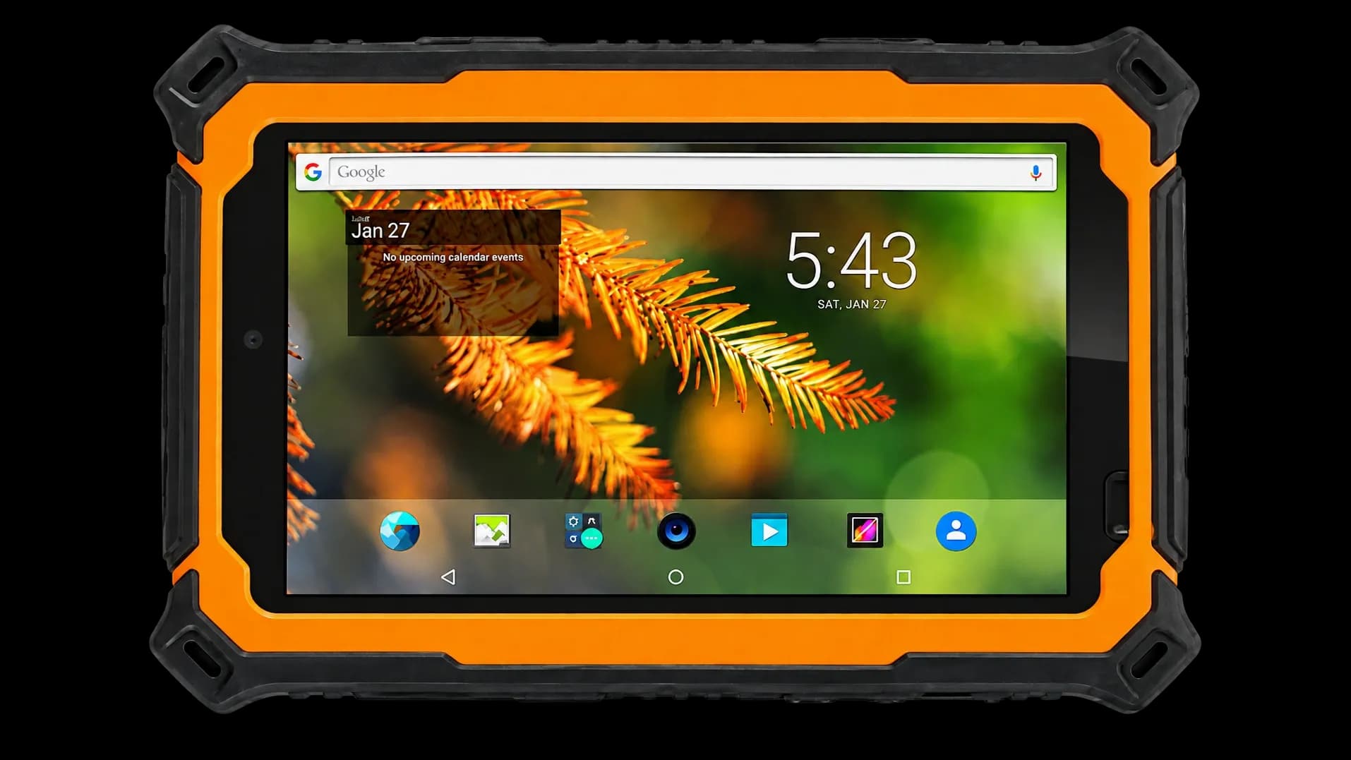 Vue de face de la tablette ATEX CW-7EX