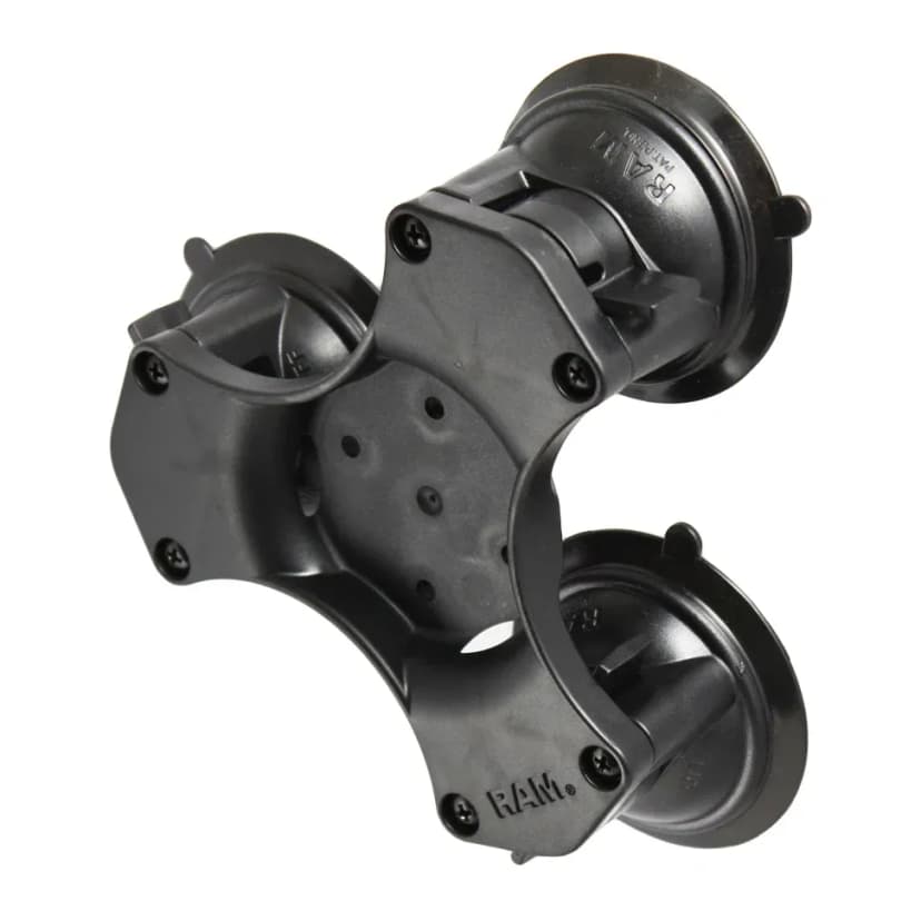 Base triple ventouses 83,8 mm platine AMPS RAP-365-224-1BU