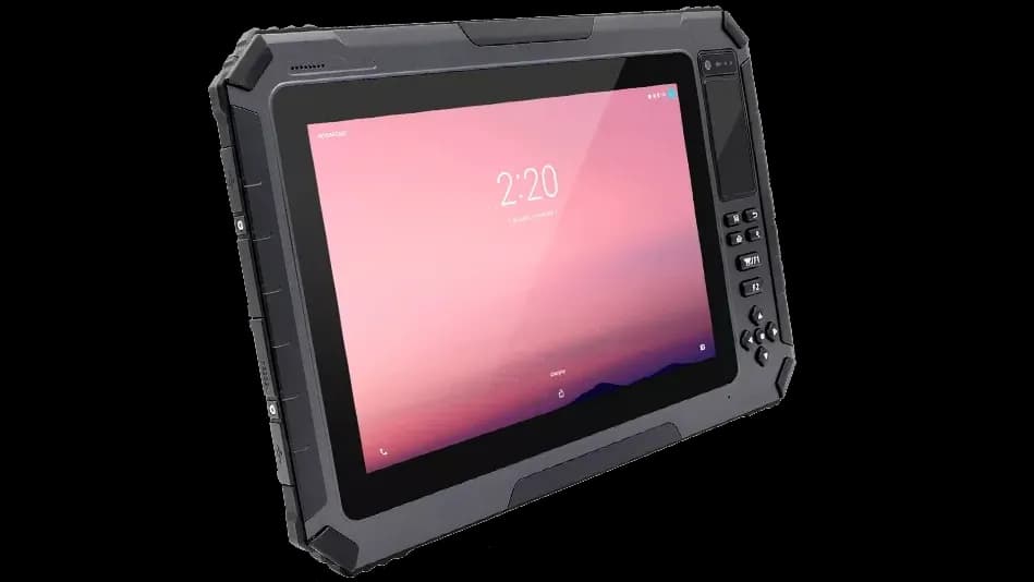 Vue latérale de la tablette ATEX CW-10EX